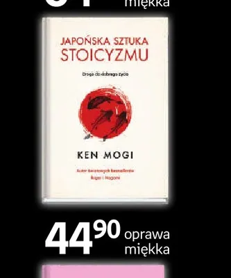 Książka Japońska sztuka stoicyzmu Ken Mogi promocja w Empik