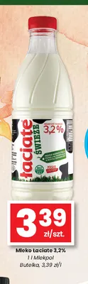 Mleko Łaciate 3,2% promocja w emma MARKET