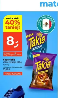 Chipsy Takis Smokin' BBQ promocja w Dealz