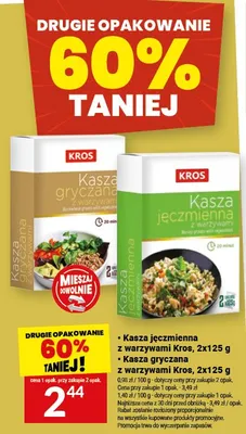 Kasza jęczmienna z warzywami promocja w Twój Market