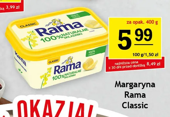 Margaryna Rama Classic promocja w Gram Market
