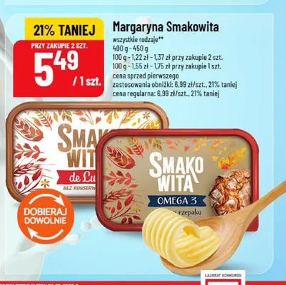 Margaryna Smakowita promocja w POLOmarket