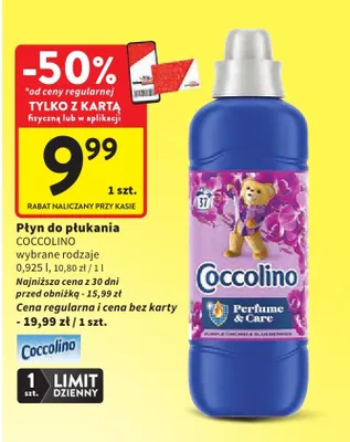 Płyn do płukania Perfume & Cure promocja w Intermarche