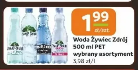 Woda Żywiec Zdrój 500ml PET promocja w Gama