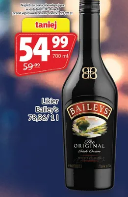 Likier Baileys promocja w Prim Market