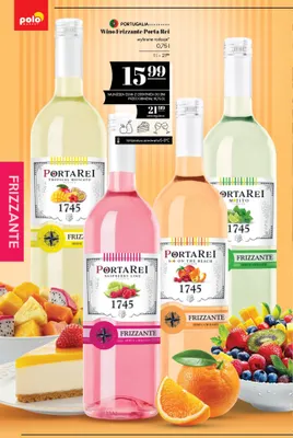 Wino musujące frizzante Sex on the Beach Porta Rei promocja w POLOmarket
