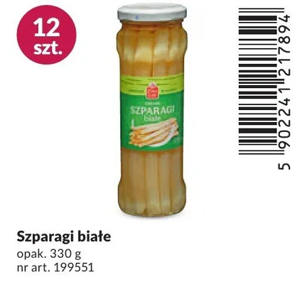 Szparagi białe promocja w Makro