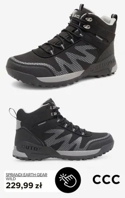 Buty Sprandi Earth Gear Wild promocja w CCC