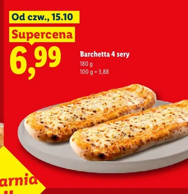 Barchetta 4 sery Piekarnia Lidla promocja w Lidl