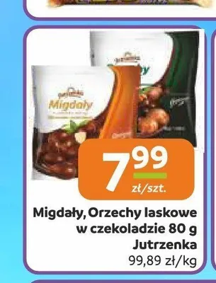 Migdały w czekoladzie Jutrzenka promocja w Gama