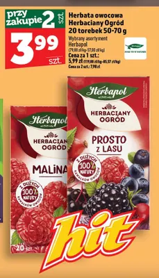Herbata owocowa Herbaciany Ogród promocja w TOPAZ