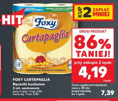 Ręczniki kuchenne Cartapaglia Foxy promocja w Kaufland