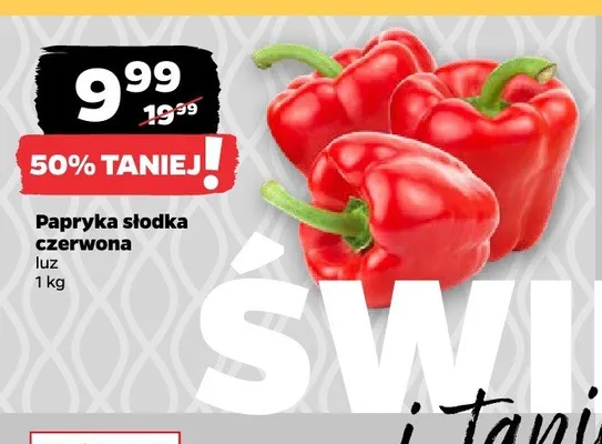 Papryka słodka czerwona luz promocja w Netto