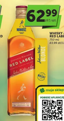 Whisky Johnnie Walker Red Label promocja w ABC