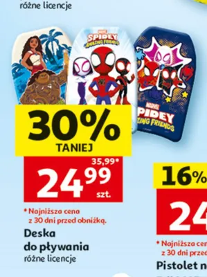 Deska do pływania promocja w Auchan