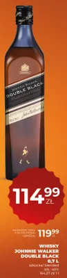 Whisky Johnnie Walker Double Black promocja w Duży Ben