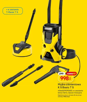 Myjka ciśnieniowa K 5 Basic T 5 promocja w Castorama