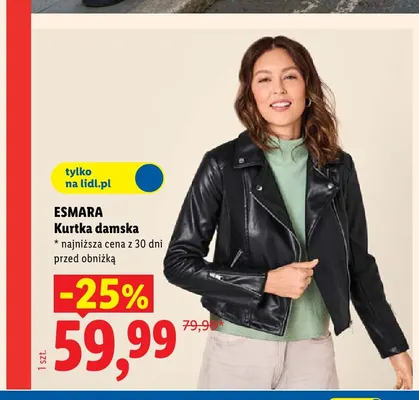 Kurtka damska Esmara promocja w Lidl
