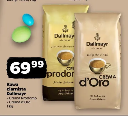 Kawa ziarnista Crema Prodomo promocja w Netto