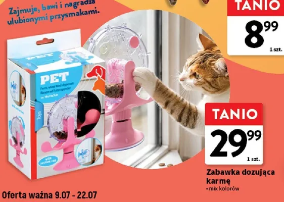Zabawka dozująca karmę Kingdom promocja w Intermarche