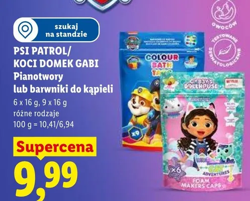 Barwniki do kąpieli promocja w Lidl