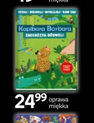 Książka Kapibara Barbara zwierzęta dżungli promocja w Empik