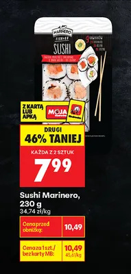 Sushi Marinero promocja w Biedronka