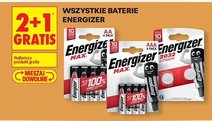 Baterie AA 4 szt Max promocja w Biedronka