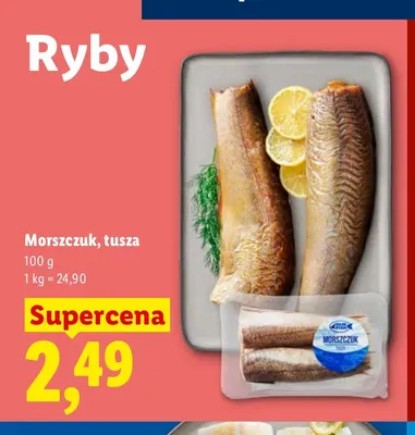 Morszczuk tusza promocja w Lidl