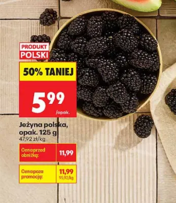 Jeżyna polska promocja w Biedronka