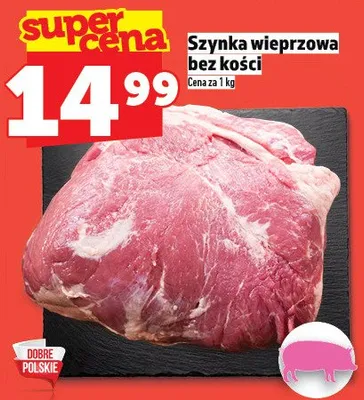 Szynka wieprzowa bez kości promocja w TOPAZ