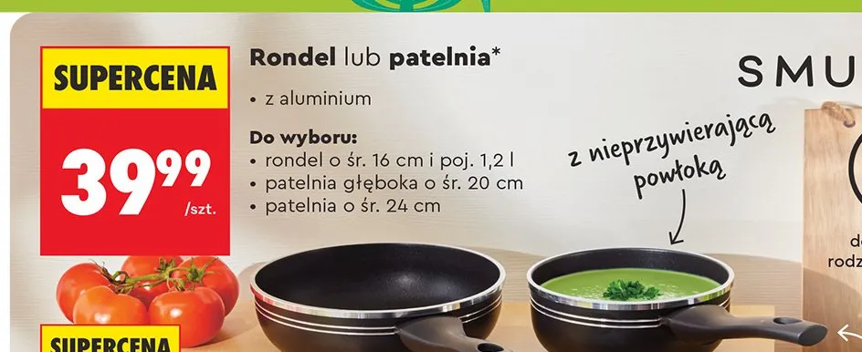 Patelnia promocja w Biedronka