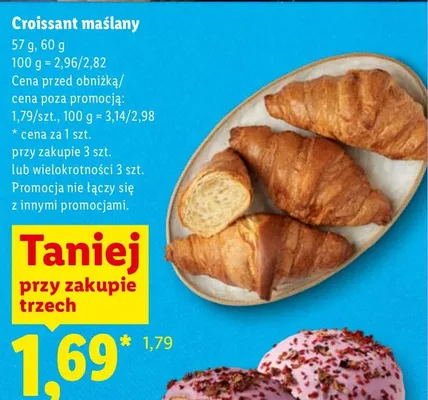 Croissant maślany Lidl promocja w Lidl