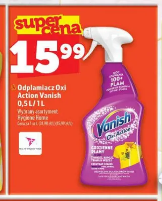 Odplamiacz Oxi Action Vanish promocja w TOPAZ