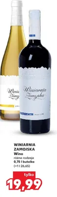 Wino różne rodzaje promocja w Kaufland
