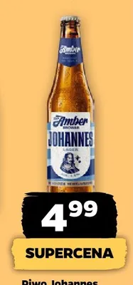 Piwo Johannes Browar Amber promocja w Netto