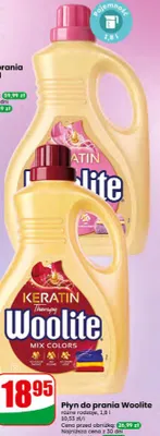 Płyn do prania Keratin Therapy Mix Colors Woolite promocja w Dino