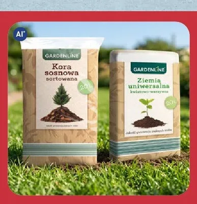 Kora sosnowa sortowana Gardenline promocja w Aldi