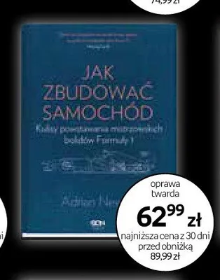 Książka Jak Zbudować Samochód promocja w Empik