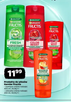 Odżywka do włosów Garnier Fructis Goodbye Damage promocja w Netto
