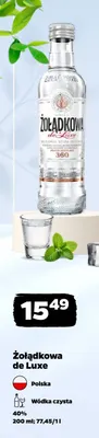 Wódka czysta Żołądkowa de Luxe Polska promocja w Netto