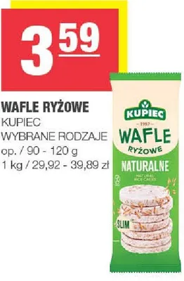 Wafle ryżowe promocja w SPAR