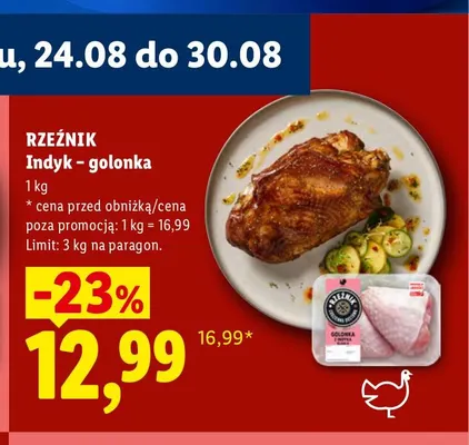 Indyk - golonka Rzeźnik promocja w Lidl
