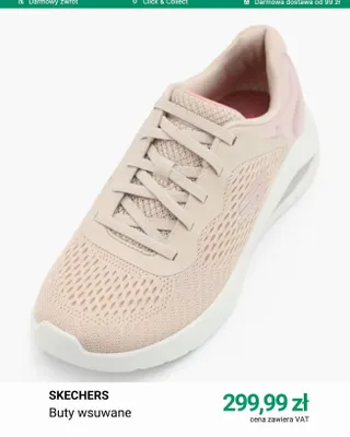 Buty wsuwane Skechers promocja w Deichmann