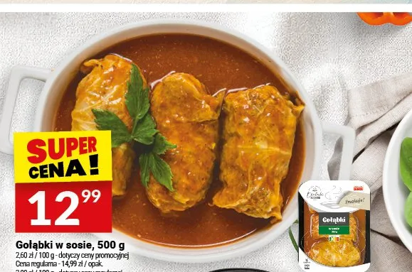 Gołąbki w sosie Białecki Kuchnia promocja w Twój Market