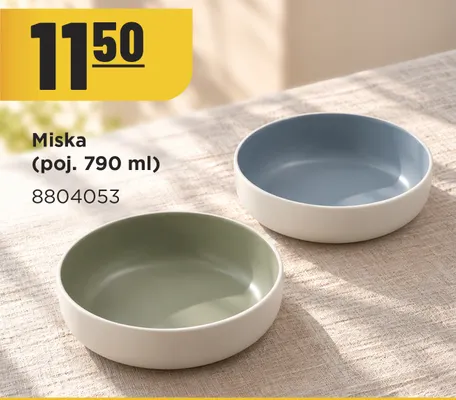 Miska 790 ml 8804053 promocja w MR. DIY