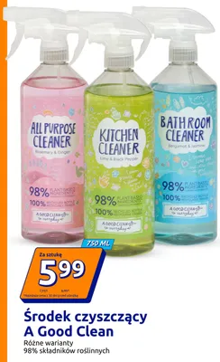 Środek do kuchni A Good Clean Lime & Black Pepper promocja w Action