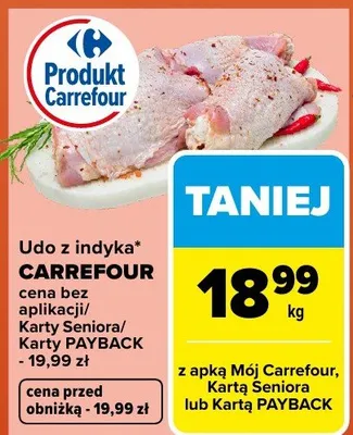 Udo z indyka Carrefour promocja w Carrefour