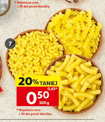 Makaron świderki promocja w Auchan