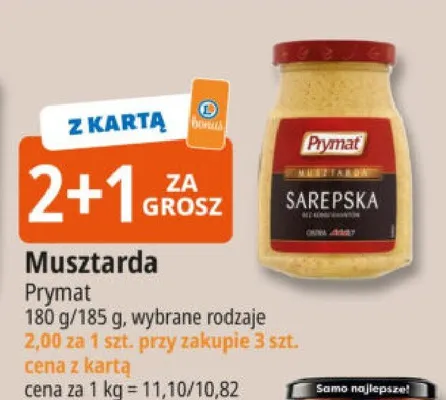 Musztarda promocja w Leclerc